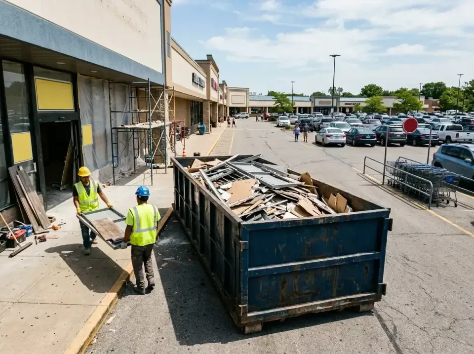 retail-store-renovation-debris-003 — frequently asked questions, Roll-off Dumpster Rentals in Windsor, CO